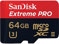 ����� ������ SanDisk Extreme Pro microSDXC UHS-II [Extreme Pro microSDXC UHS-II 64Gb]