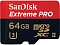 ����� ������ SanDisk Extreme Pro microSDXC UHS-II [Extreme Pro microSDXC UHS-II 64Gb]