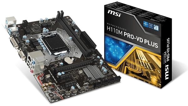 ����������� ����� MSI H110M PRO-VD PLUS