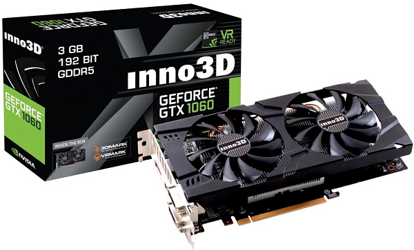 ���������� Inno3D GeForce GTX 1060 N106F-2SDN-L5GS