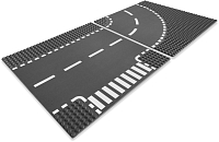 ����������� Lego T-Junction and Curved Road Plates 7281