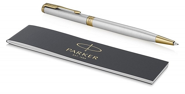 ����� Parker Sonnet K427 Slim Stainless Steel GT