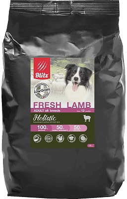 Blitz Adult All Breeds Holistic Fresh Lamb 12 kg