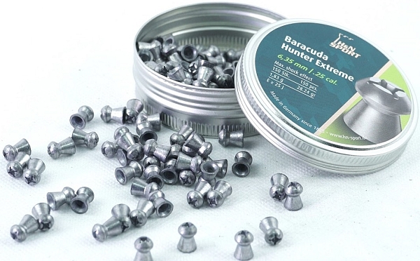 Haendler & Natermann Baracuda Hunter Extreme 6.35 mm 1.83 g 150 pcs