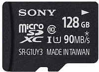 ����� ������ Sony microSDXC 90 Mb/s UHS-I U1 [microSDXC 90 Mb/s UHS-I U1 128Gb]