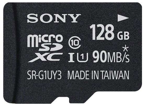 ����� ������ Sony microSDXC 90 Mb/s UHS-I U1 [microSDXC 90 Mb/s UHS-I U1 128Gb]