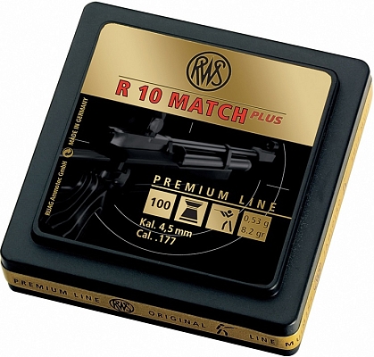 RWS R10 Match Plus Rifle 4.5 mm 0.53 g 100 pcs