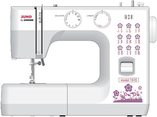 ������� ������, ������� Janome Juno 1515