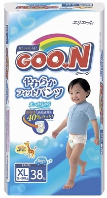 ���������� Goo.N Pants Boy XL [Pants Boy XL / 52 pcs]