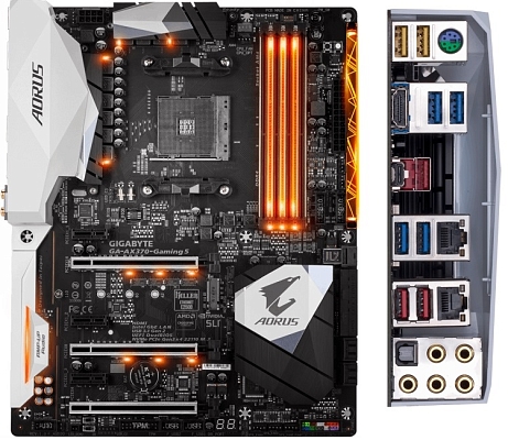 ����������� ����� Gigabyte GA-AX370-Gaming 5