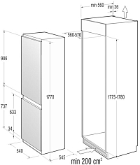 ������������ ����������� Korting KSI17850CF