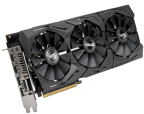 ���������� Asus Radeon RX 580 ROG-STRIX-RX580-O8G-GAMING