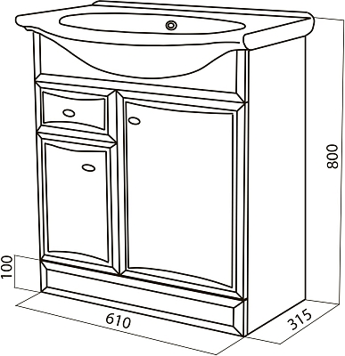 ����� ��� ���������� AM-PM Bourgeois 65