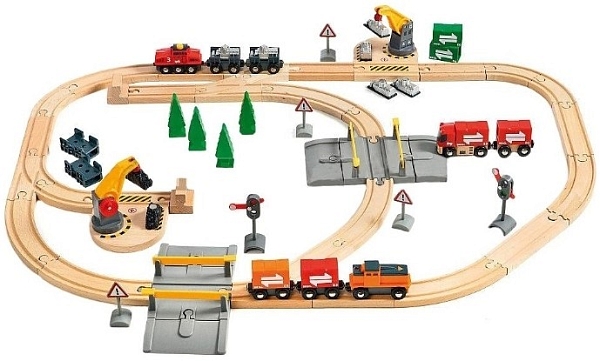 �������� / �������� ������ BRIO Lift and Load Railway Set 33165