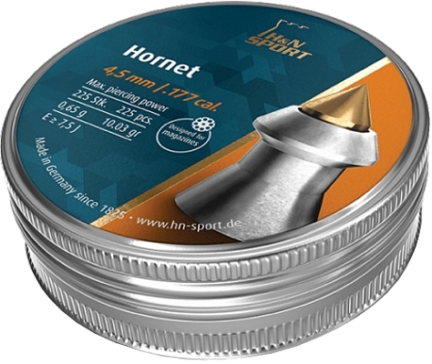 Haendler & Natermann Hornet 4.5 mm 0.65 g 225 pcs