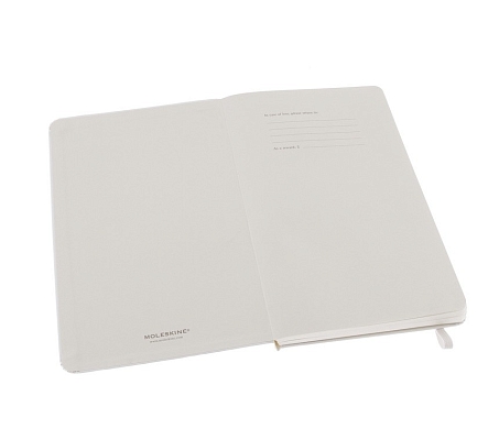 ������� Moleskine Plain Notebook Large Sapphirine