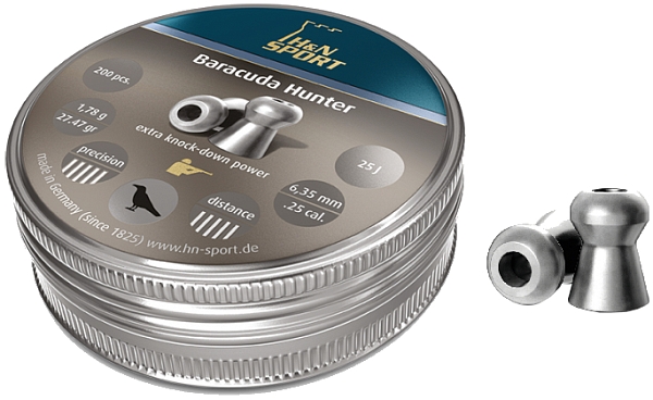Haendler & Natermann Baracuda Hunter 6.35 mm 1.78 g 200 pcs