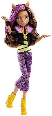 ����� Monster High First Day of School Clawdeen Wolf DVH23