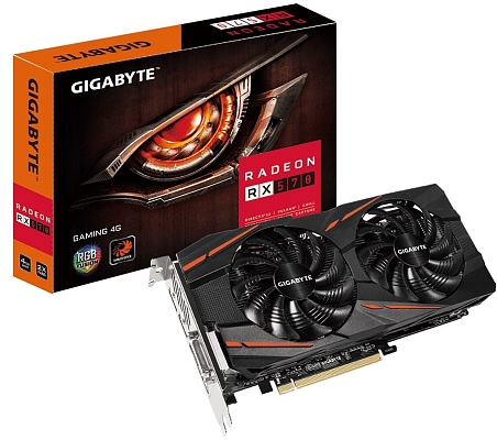 ���������� Gigabyte Radeon RX 570 GV-RX570GAMING-8GD-MI