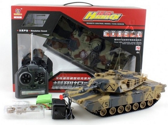 ���� �� ��������������� Huan Qi M1A2 Abrams 1:24
