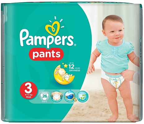 ���������� Pampers Pants 3 [Pants 3 / 120 pcs]
