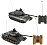 ���� �� ��������������� Plamennyj Motor Battle Tank King Tiger&T-34 1:28