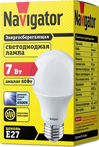 Navigator NLL-A60-15-230-4K-E27