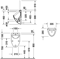 ������� Duravit Darling New Fizz 082335