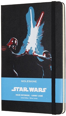 ������� Moleskine Star Wars Lightsaber Duel Notebook Black