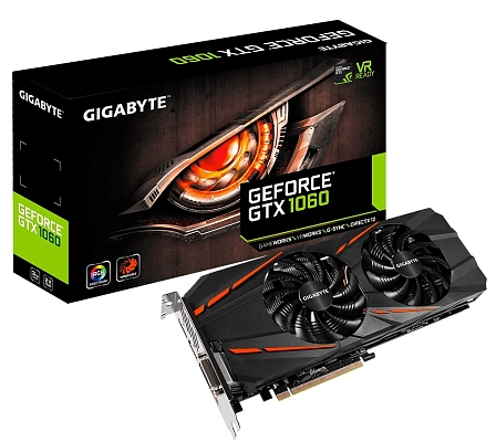 ���������� Gigabyte GeForce GTX 1060 GV-N1060D5-3GD