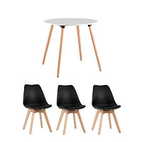 Stool Group ���� Oslo Round WT, 3 ����� FRANKFURT ������, ����� ���