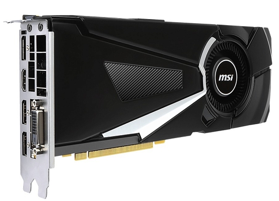 ���������� MSI GTX 1070 Ti AERO 8G