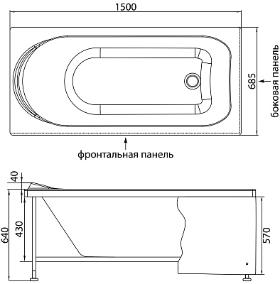 ����� AQUANET Nord [Nord 150x70]