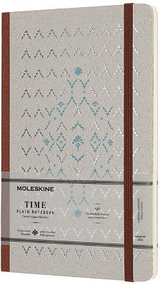������� Moleskine Time Plain Notebook Brown