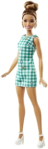 ����� Barbie Fashionistas Emerald Check - Original DVX72
