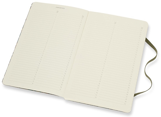 ������� Moleskine Time Ruled Notebook Green