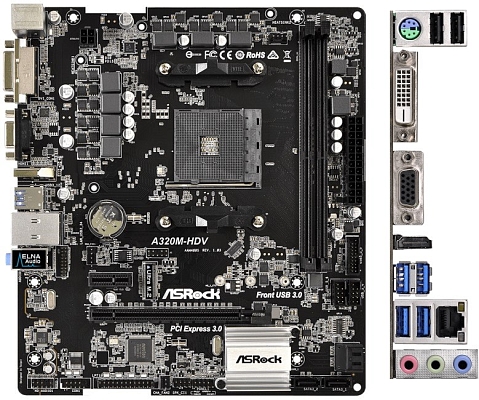 ����������� ����� ASRock A320M-HDV