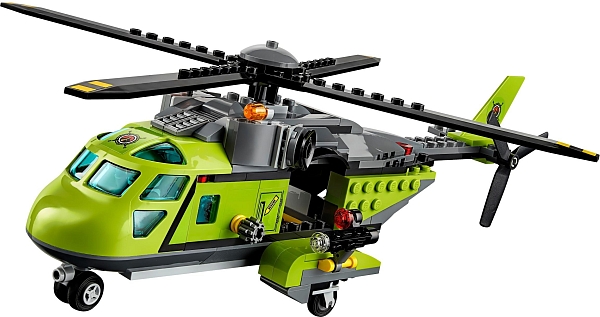 ����������� Lego Volcano Supply Helicopter 60123