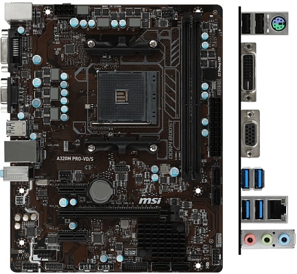 ����������� ����� MSI A320M PRO-VD/S
