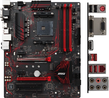 ����������� ����� MSI B350 GAMING PLUS