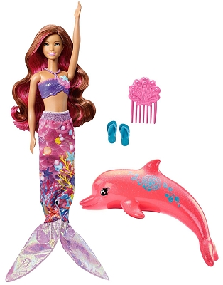 ����� Barbie Dolphin Magic Transforming Mermaid FBD64