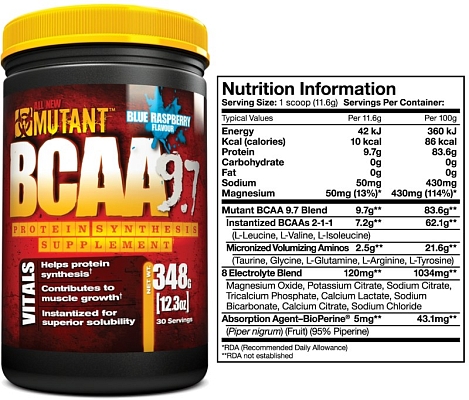 Mutant BCAA 9.7 [348 g]