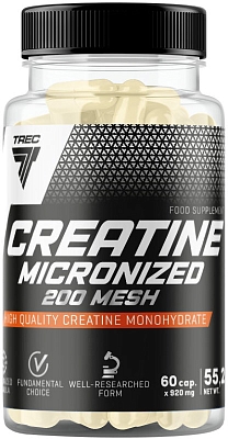 Trec Nutrition Creatine Micronized 200 Mesh [60 cap]