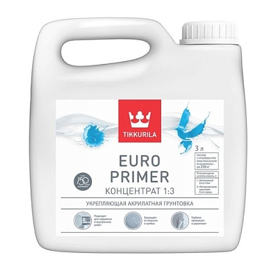 ��������� Tikkurila Euro Primer (700001238) ���������� 3� 700001238