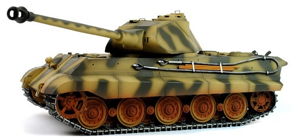 ���� �� ��������������� Taigen King Tiger w/ Porsche Turret 1:16