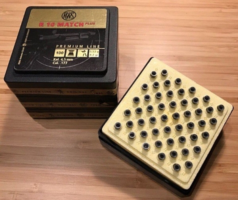 RWS R10 Match Plus Rifle 4.5 mm 0.53 g 100 pcs