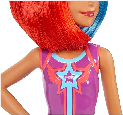 ����� Barbie Video Game Hero Multi-Color Hair DTW05