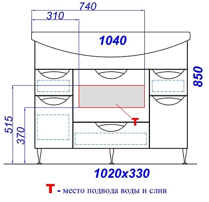 ����� ��� ���������� AQWELLA Line 105