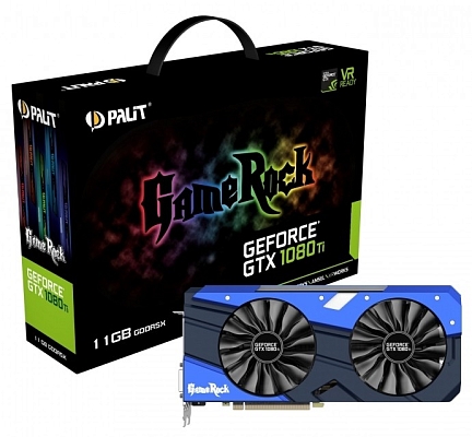 ���������� Palit GeForce GTX 1080 Ti NEB108TH15LC-1020G