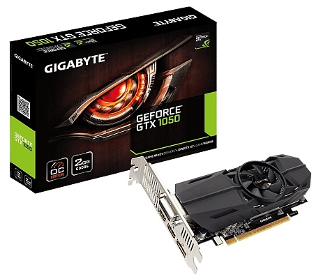 ���������� Gigabyte GeForce GTX 1050 GV-N1050OC-2GL
